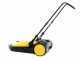K&auml;rcher S 6 Manual Hand-push Power Sweeper with collection basket - Height Adjusting Knob - 38 L Collector