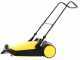 K&auml;rcher S 6 Manual Hand-push Power Sweeper with collection basket - Height Adjusting Knob - 38 L Collector