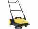 K&auml;rcher S 6 Manual Hand-push Power Sweeper with collection basket - Height Adjusting Knob - 38 L Collector