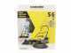 K&auml;rcher S 6 Twin Manual Hand-push Power Sweeper with collection basket - Height Adjusting Knob - 38 L Collector