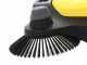 K&auml;rcher S 6 Twin Manual Hand-push Power Sweeper with collection basket - Height Adjusting Knob - 38 L Collector