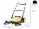 K&auml;rcher S 6 Twin Manual Hand-push Power Sweeper with collection basket - Height Adjusting Knob - 38 L Collector