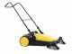 K&auml;rcher S 6 Twin Manual Hand-push Power Sweeper with collection basket - Height Adjusting Knob - 38 L Collector