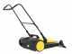 K&auml;rcher S 6 Twin Manual Hand-push Power Sweeper with collection basket - Height Adjusting Knob - 38 L Collector