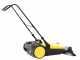 K&auml;rcher S 6 Twin Manual Hand-push Power Sweeper with collection basket - Height Adjusting Knob - 38 L Collector
