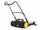 K&auml;rcher S 6 Twin Manual Hand-push Power Sweeper with collection basket - Height Adjusting Knob - 38 L Collector