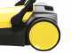 K&auml;rcher S 6 Twin Manual Hand-push Power Sweeper with collection basket - Height Adjusting Knob - 38 L Collector