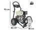 Comet FDX Blade XL 13.15 Petrol Pressure Washer &ndash; Honda GX 390 petrol engine -  12 HP - 310 Bar