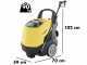 Lavor Texas R 1211 GL Hot Water Pressure Washer - Electric - Max. pressure: 150 bar