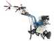 AGT 7500 - 6.5 HP Petrol Garden Tiller - Honda GX200 196 cc - 2+1 Reverse Gear Gearbox