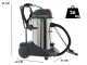 Lavor Windy 378 IR - Wet and Dry Vacuum Cleaner - Stainless Steel Drum