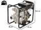 BlackStone BD-ST 10000ES Diesel Water Pump for Dirty Waters, 100 mm Fittings - Euro 5