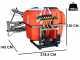 Dal Degan MANDA EXTRA 400L - Tractor-mounted weed control unit - 12m weed control boom - Comet BP 125K pump