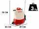 Ferrari Group 8L - Backpack Sprayer Pump with Lithium Battery - 12V - 4Ah 