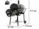 Royal Food CB 650-2 - Charcoal Barbecue and Smoker