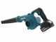 MAKITA 18Vx2 DUB185Z Leaf Blower - BATTERY AND BATTERY CHARGER NOT INCLUDED