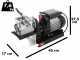 Reber 9600N-8910N N.3 - Electric Grater - Induction Motor - 450W