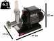 Reber N.3 9600N-8410N - Pasta Press with 450W Electric Induction Motor