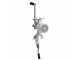 Hand crank manual meat grinder n&deg; 10 - food-safe aluminium tabletop mincer - Palumbo-Pavi