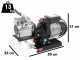 Reber 9601N-8900N - N.5 Electric Grater - 500W - Induction Motor
