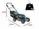 MAKITA DLM462PT4 Battery-powered Lawn Mower - 2X18 V - 46 cm Cutting Width - 4 Batteries Included
