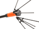 Jolly V12 BASE - Electric Olive Harvester - Telescopic Pole 170-310cm