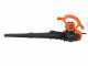 BLACK+DECKER BEBLV260 3-in-1 Leaf Blower - Garden Vacuum - Shredder