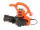 BLACK+DECKER BEBLV260 3-in-1 Leaf Blower - Garden Vacuum - Shredder