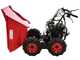 GeotechPro GEOTRAK 400 Power Wheelbarrow - Dumper Barrow 400 Kg -  4 Drive Wheels