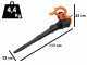BLACK&amp;DECKER BEBLV290 3-in-1Leaf Blower - Garden Vacuum - Shredder