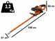 BLACK+DECKER BEHTS551 Hedge Trimmer - 650 W with 60 cm steel blade