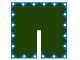 No. 1 Thorn resistant olive catching net with split - 8x8 m - 95g/m2