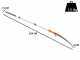 GeoTech STP-250 - Pruning Saw on Extension Pole - 155-250cm