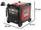 Geotech-Pro PTGA 9000 - 7.5 kW Wheeled Silenced Petrol Power Generator with AVR - DC 7 kW Single-phase