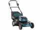 MAKITA DLM530PT4 Battery-powered Lawn Mower - 2X18 V - 53 cm Cutting Width - 4 Batteries Included