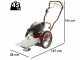 Blue Bird FLO Speed 6HO - Petrol Rough Cut Mower - Blade and Line - Honda GCVx170