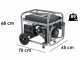 BlackStone BG 9050 - 6.6 kW Diesel Power Generator with AVR - DC 6 kW Full-power + ATS