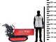 BLUE BIRD Transporter 500 H Tracked Power Barrow - Extendable Barrow with 500Kg Capacity