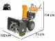 Stiga ST 5266 P - Petrol Snowplough - WS300