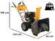 Stiga ST 5262 P - Petrol Snowplough - WS250