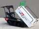 Seven Italy T500H GX-E Tracked Power Barrow - Extendable dumper truck - Load capacity 500 Kg
