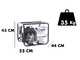 RATO RT80W26 3.8 Water Pump for Dirty Water - R210 Engine