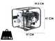 Rato RT50ZB26-3.6Q Petrol Water Pump - R210 engine with oil sensor