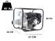 Rato RT100ZB26-5.2Q Petrol Water Pump - R270 engine with oil sensor