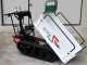 Seven Italy T500H GX Tracked Power Barrow - Extendable dumper truck - Load capacity 500 Kg