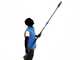 Campagnola Stark XL - Electric Pruning Shear on 230 cm Pole - 21.6V 2.5Ah - 3x 21.6V 2.5 Ah - 40mm Cutting diameter