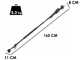 Campagnola Stark XL - Electric Pruning Shear on 230 cm Pole - 21.6V 2.5Ah - 3x 21.6V 2.5 Ah - 40mm Cutting diameter