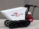 Seven Italy T500HD GX-E Tracked Power Barrow - Electric start - Hydraulic dumper truck - 500 Kg