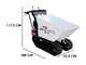 Seven Italy T500HD GX-E Tracked Power Barrow - Electric start - Hydraulic dumper truck - 500 Kg