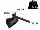 BlackStone WB270  2-stroke Leaf Blower - Garden Vacuum